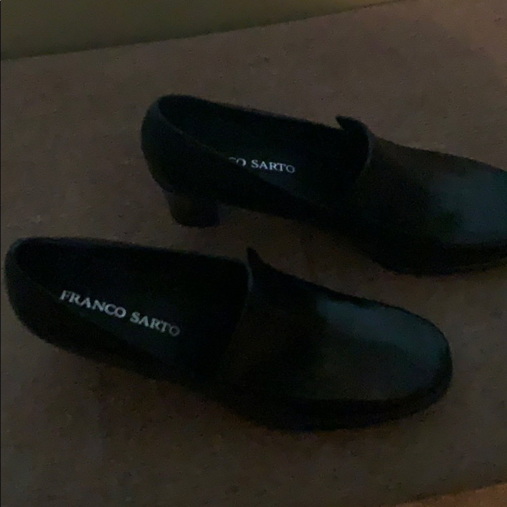 Franco Sarto Black Business Heel